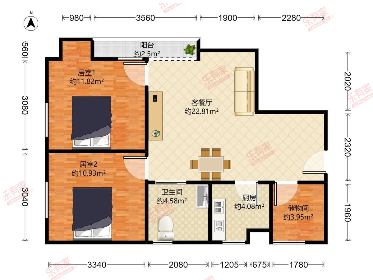 钜建大厦户型图