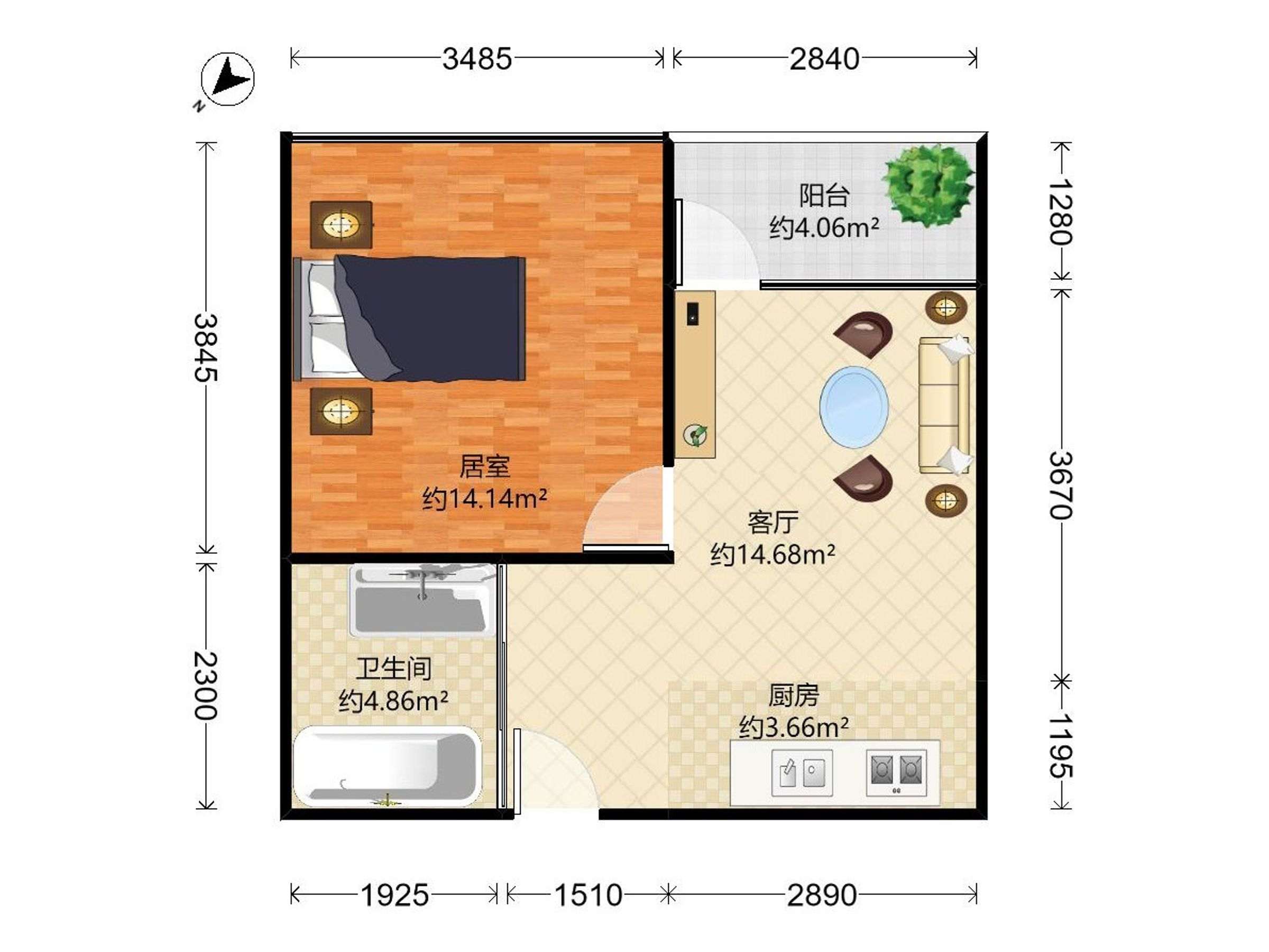 汇德大厦户型图