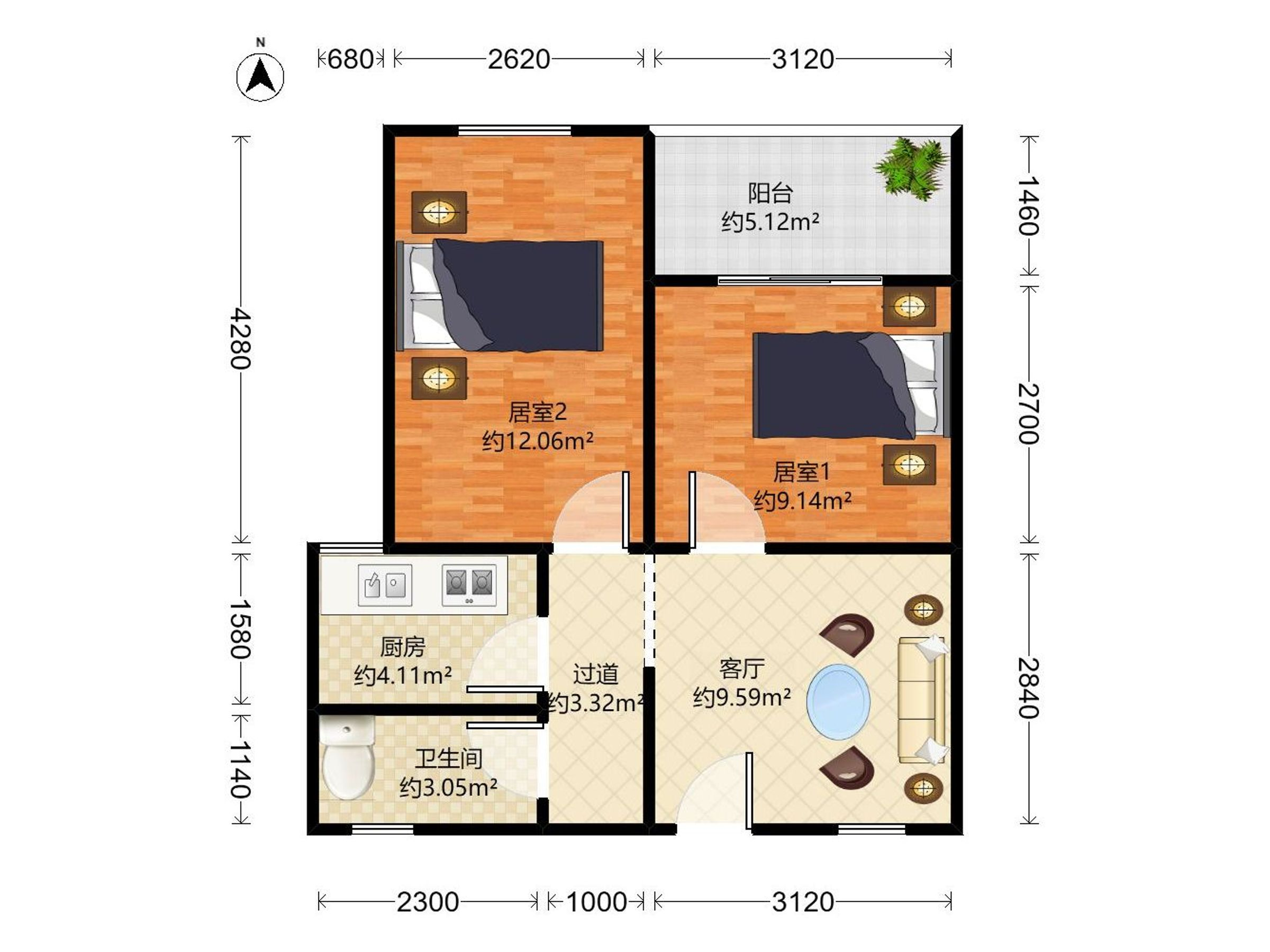 紫薇阁户型图