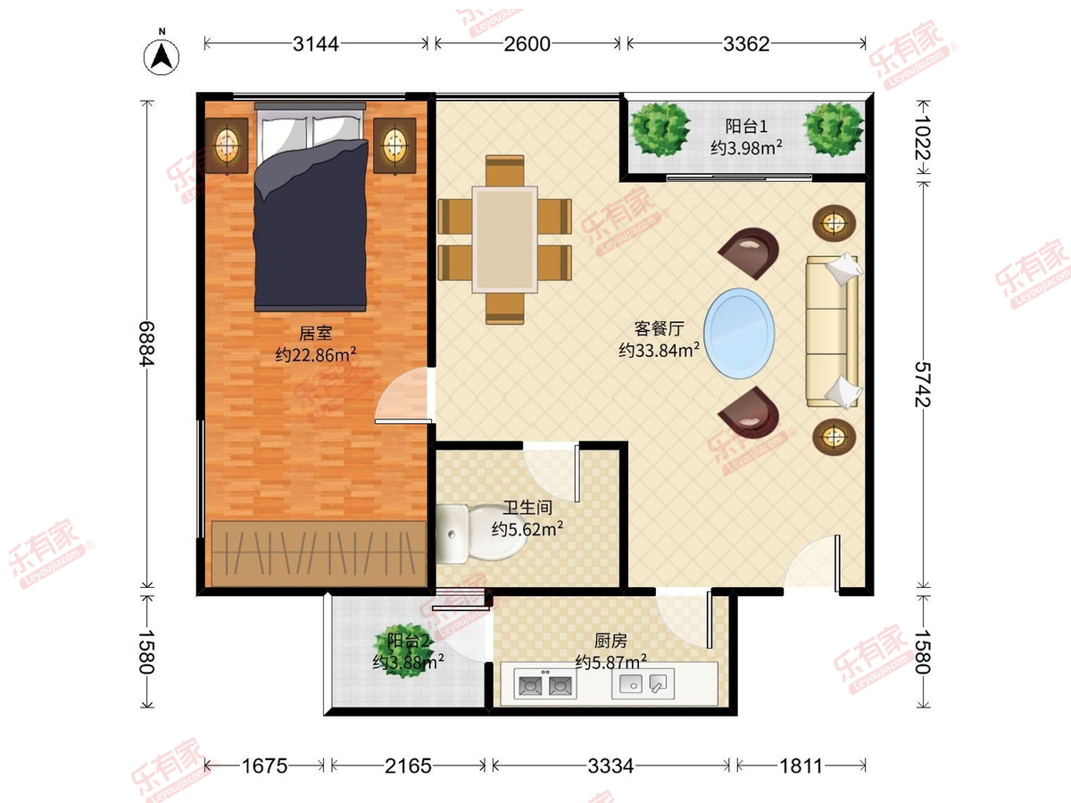 都汇大厦户型图