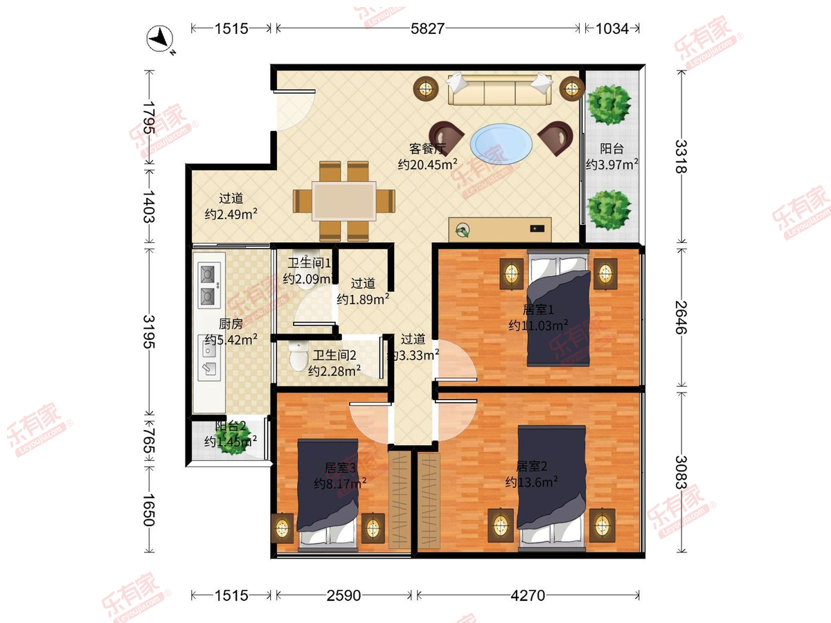 都汇大厦品质小区，居住环境优越，生活配套齐全。
