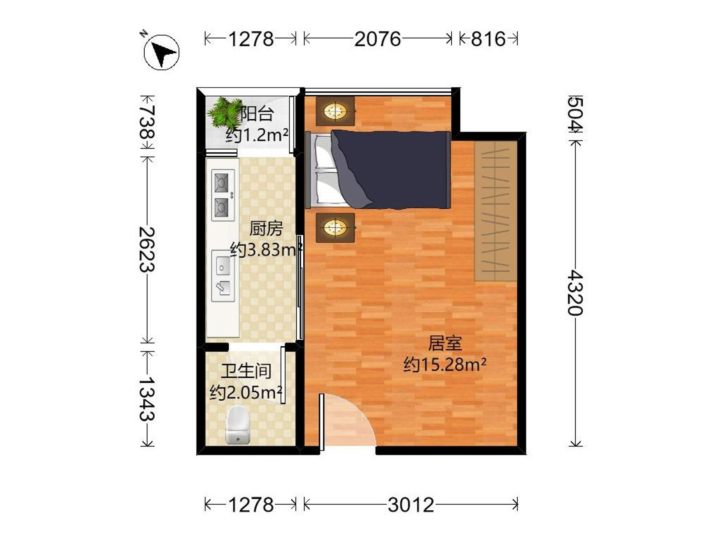 城市印象家园户型图