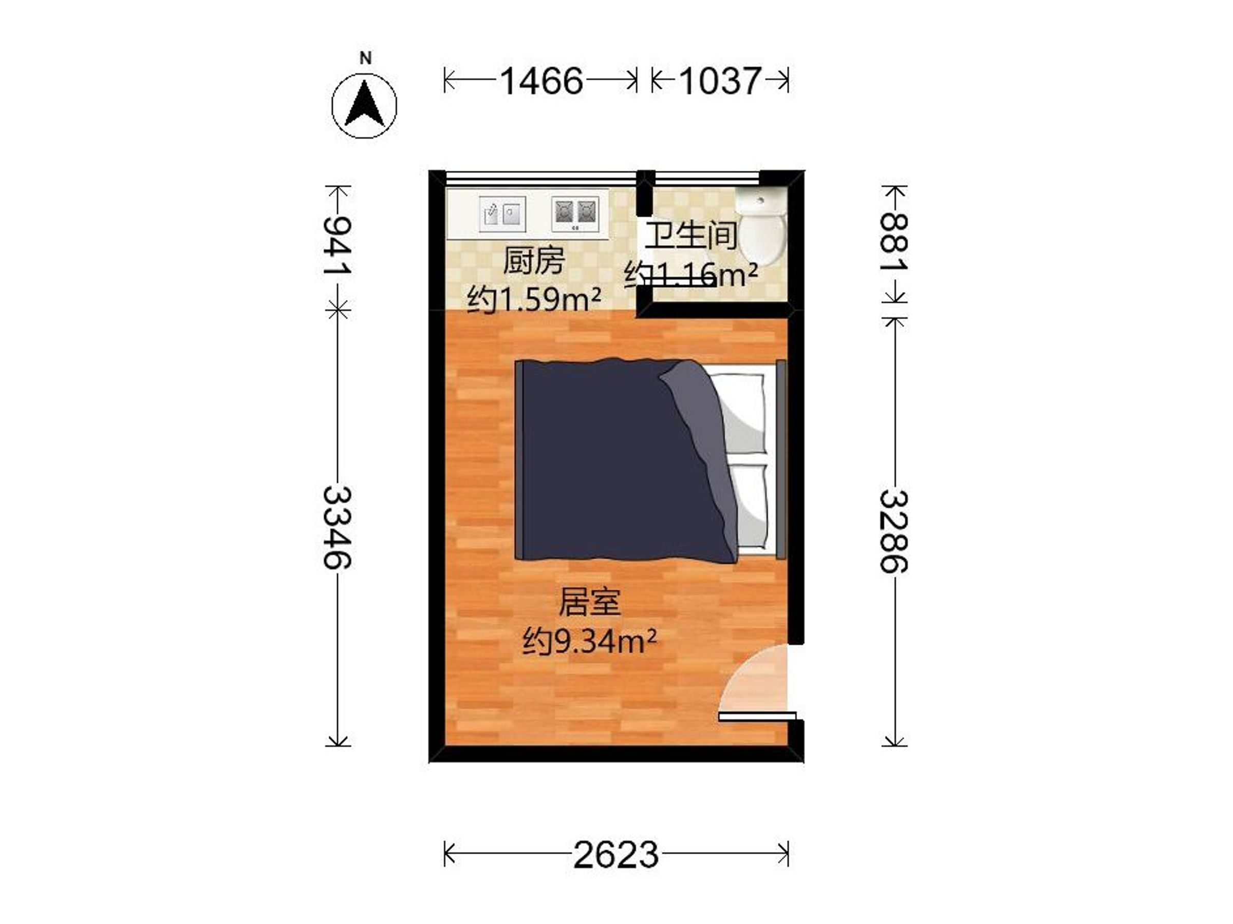 城建综合楼户型图
