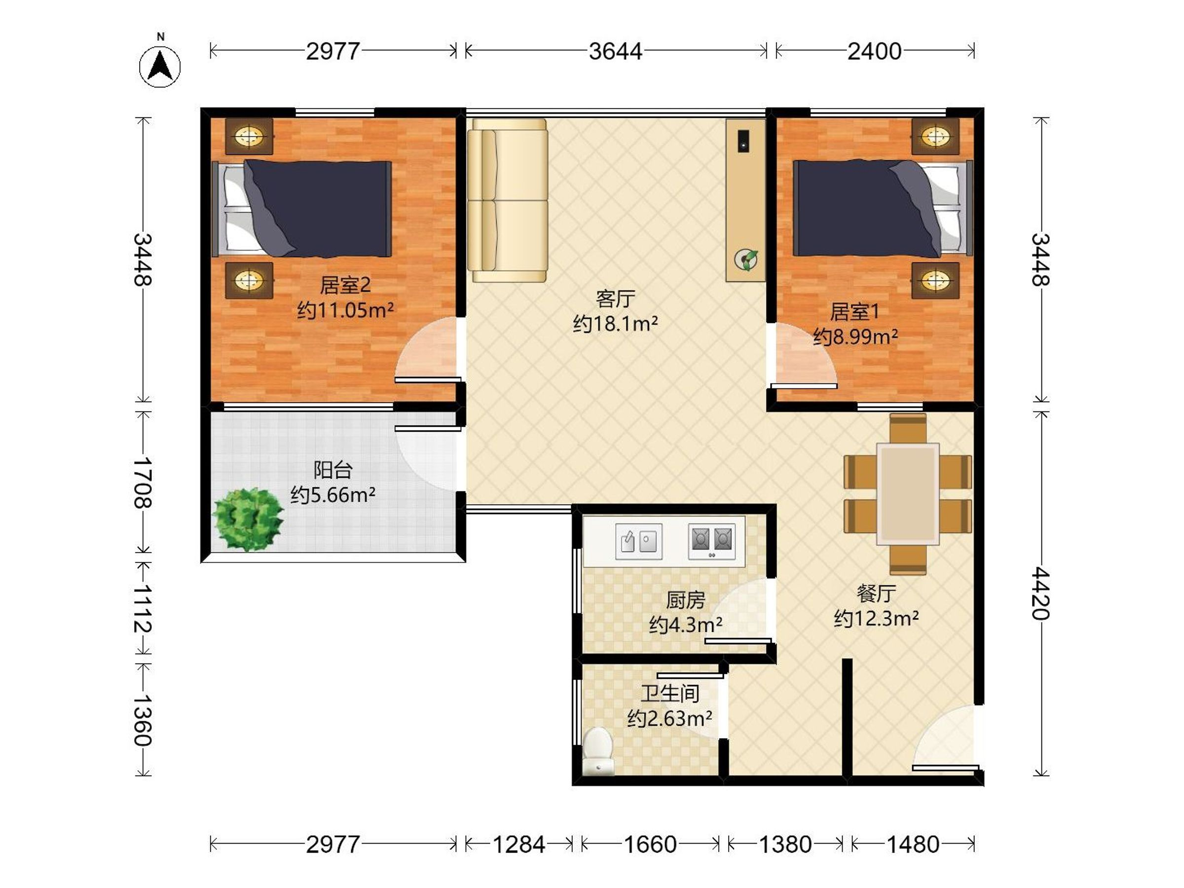 安全局宿舍户型图