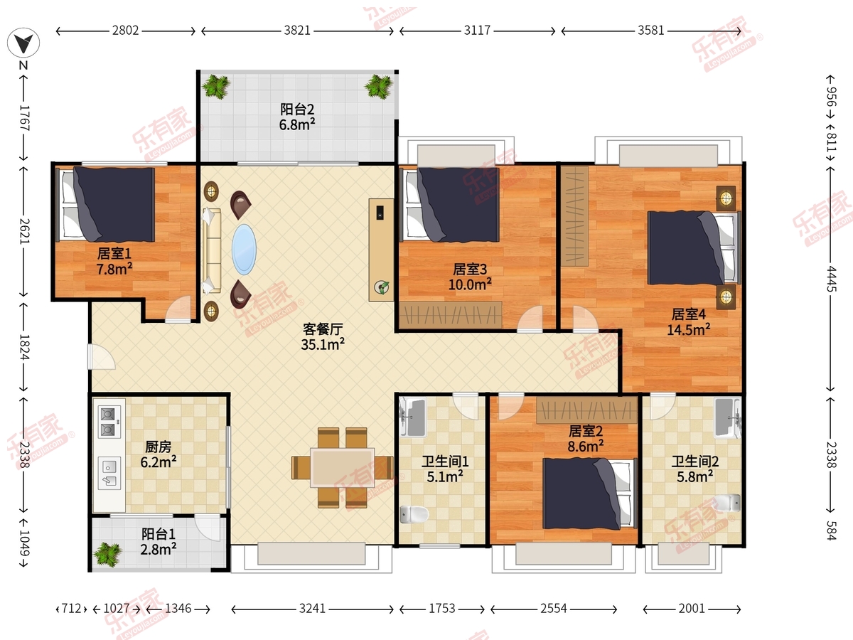 欢乐海岸S3地块住宅项目户型图