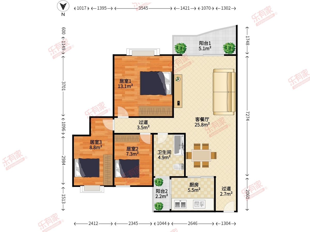 梅花新园户型图