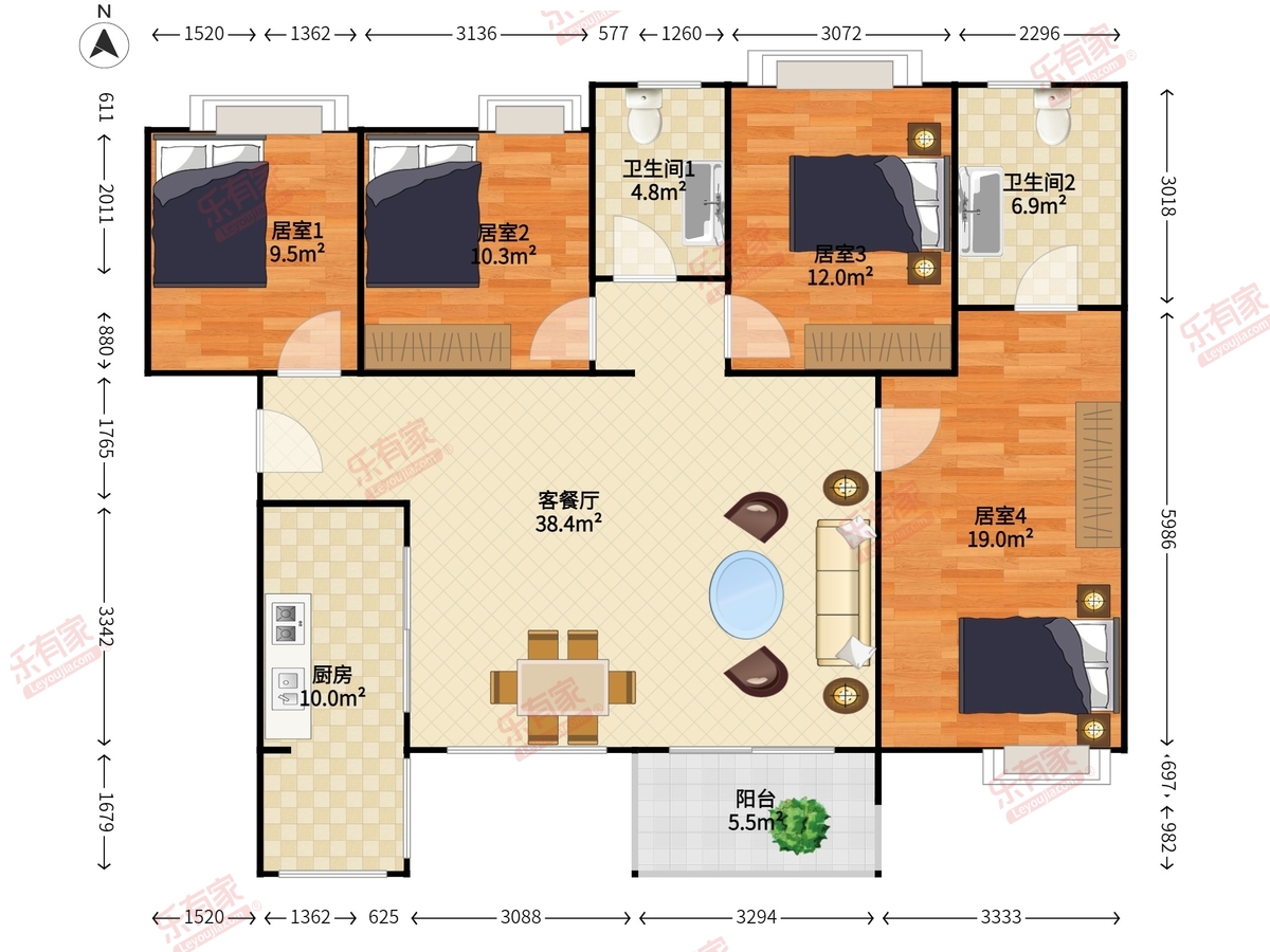 广州融创文旅城B1区户型图