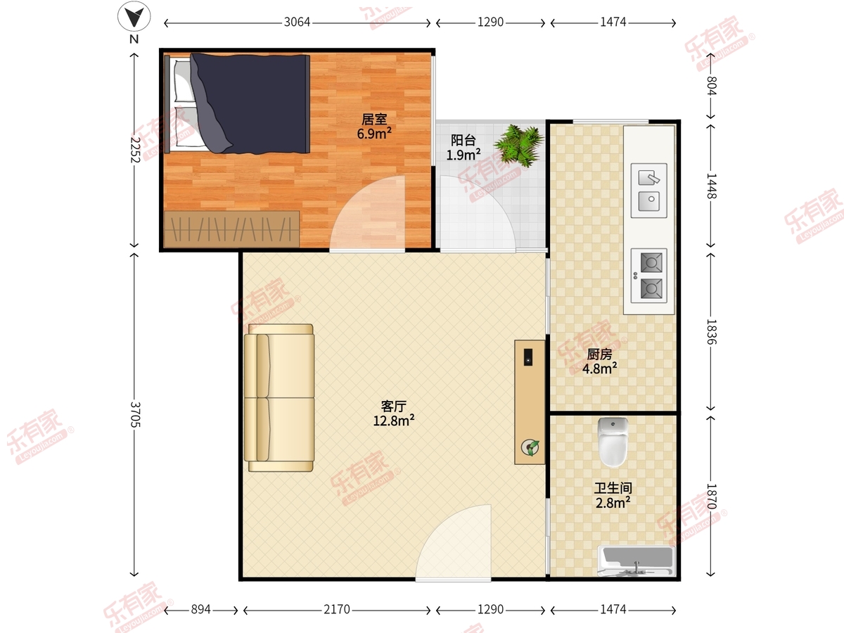 万象新园二期户型图