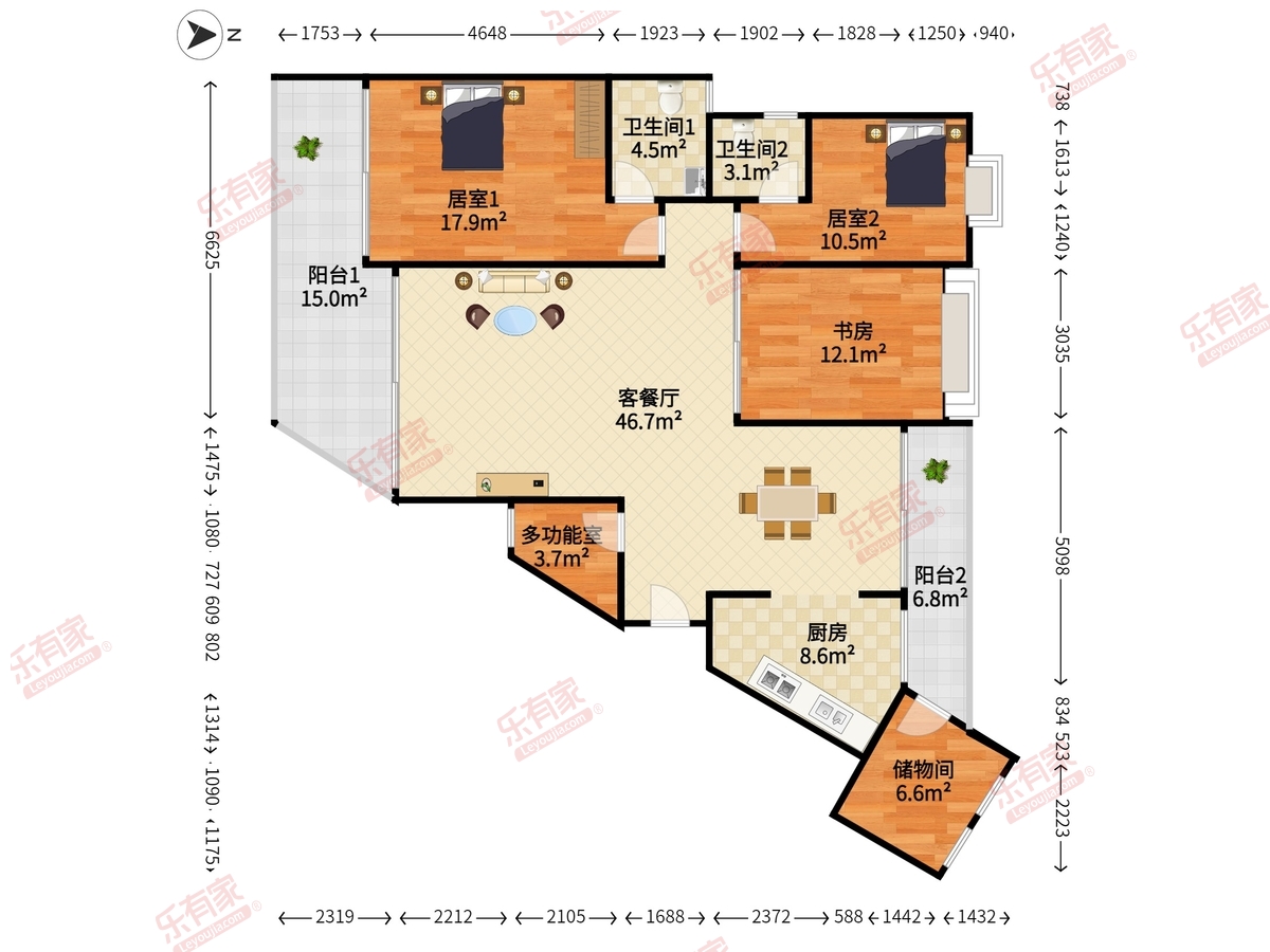 仙泉山庄户型图