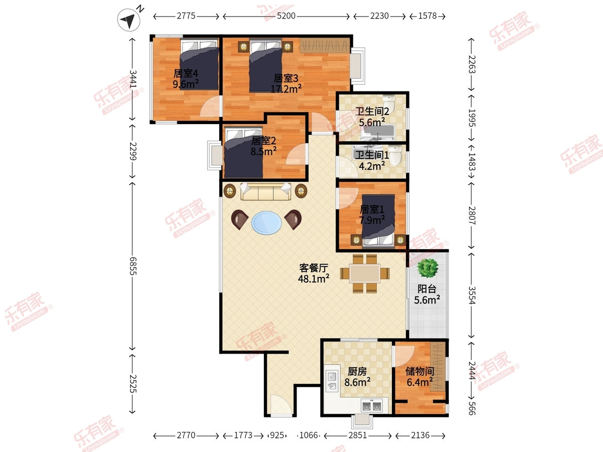 云顶翠峰一期户型图