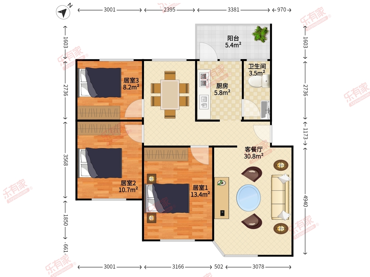 新安中学住宅楼户型图