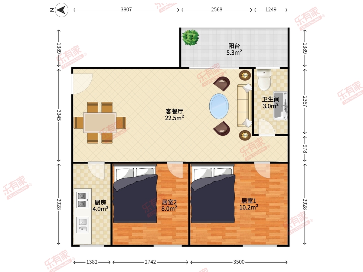 金碧花园第二金碧户型图