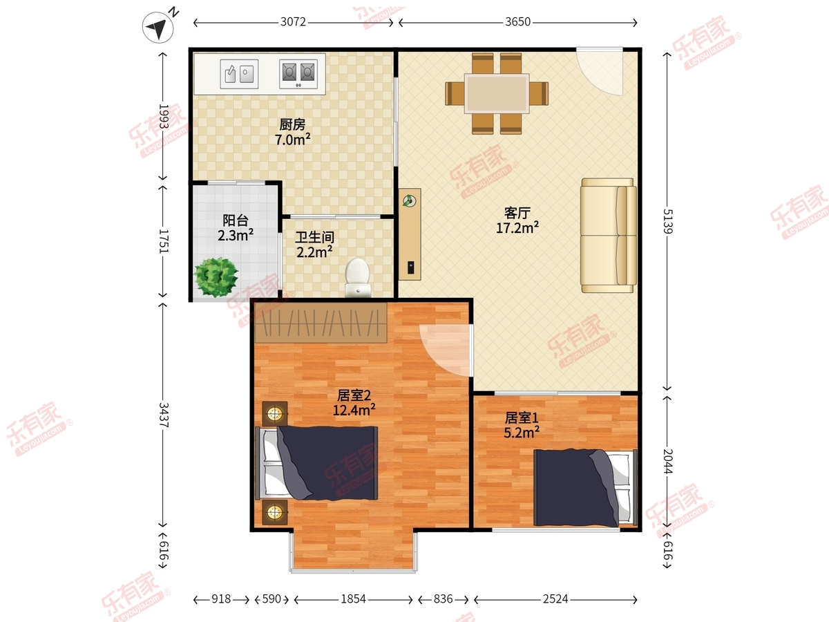 美杜兰华庭户型图