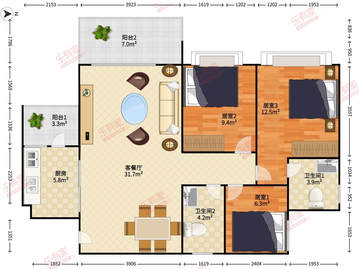 锦绣海湾城9期户型图