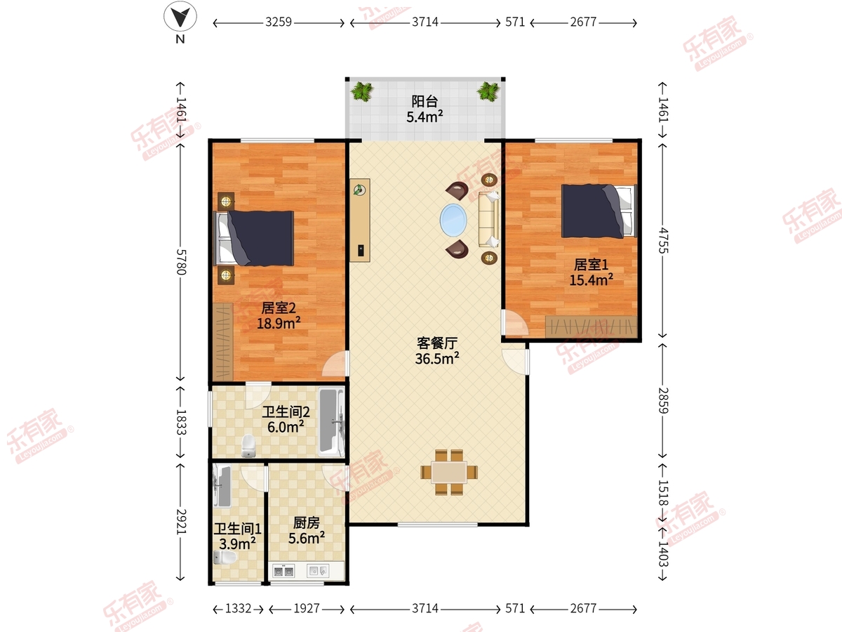 下闸新村户型图