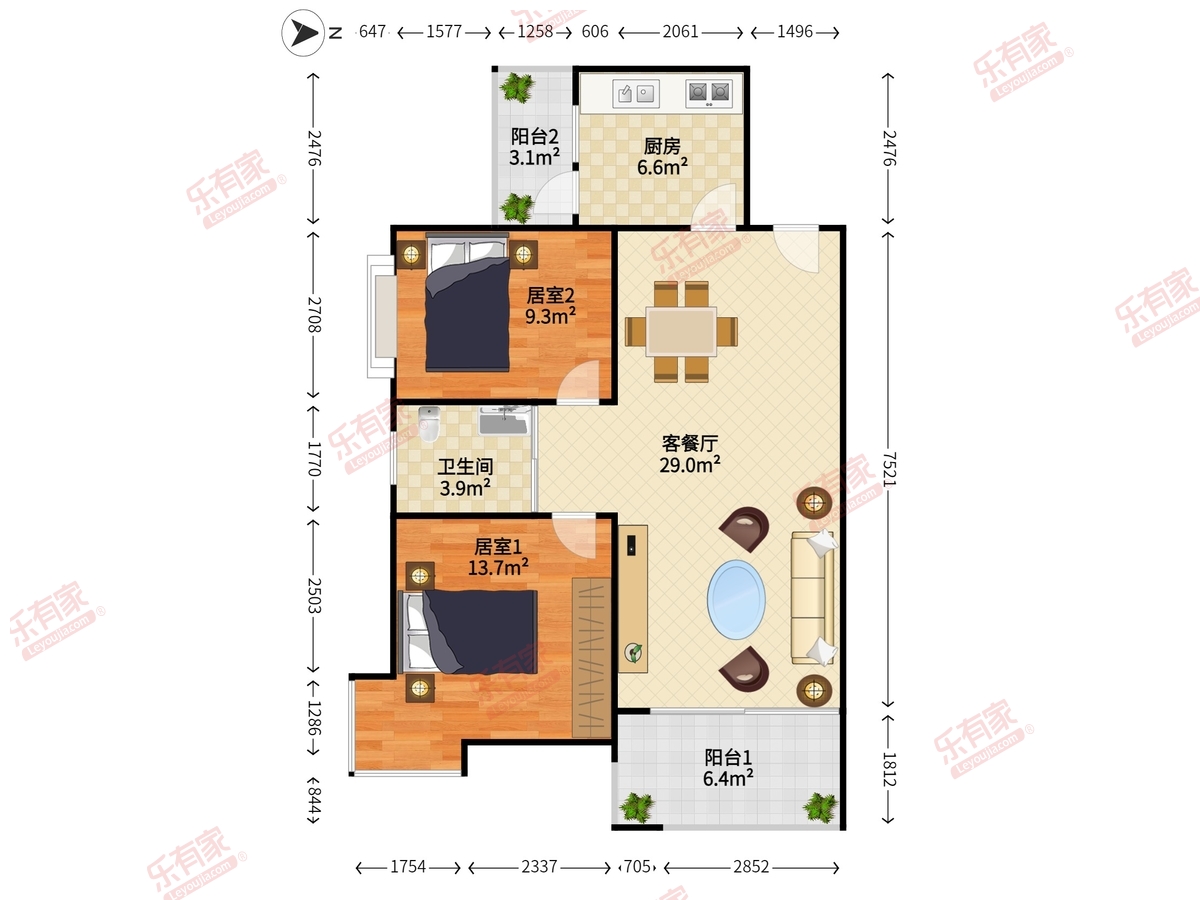 华浩源绿谷户型图