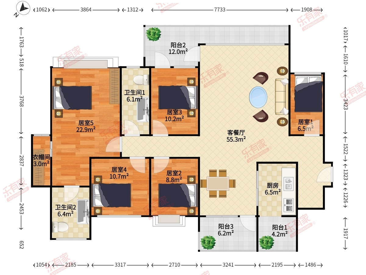 波托菲诺香山里二期户型图