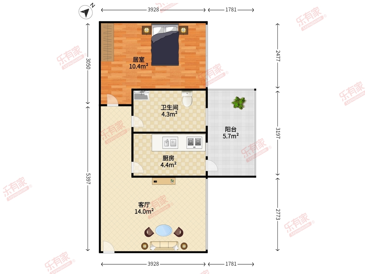 东港印象家园户型图