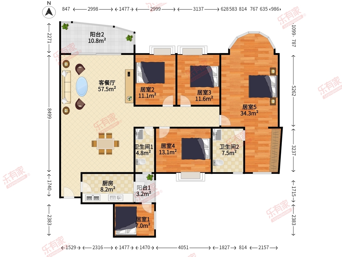 群英华庭户型图