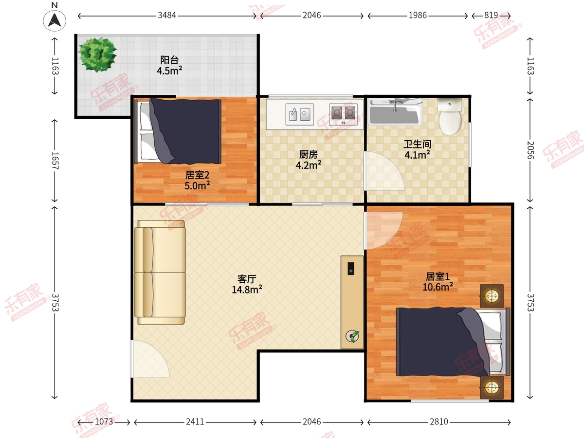 深华科技宿舍楼户型图