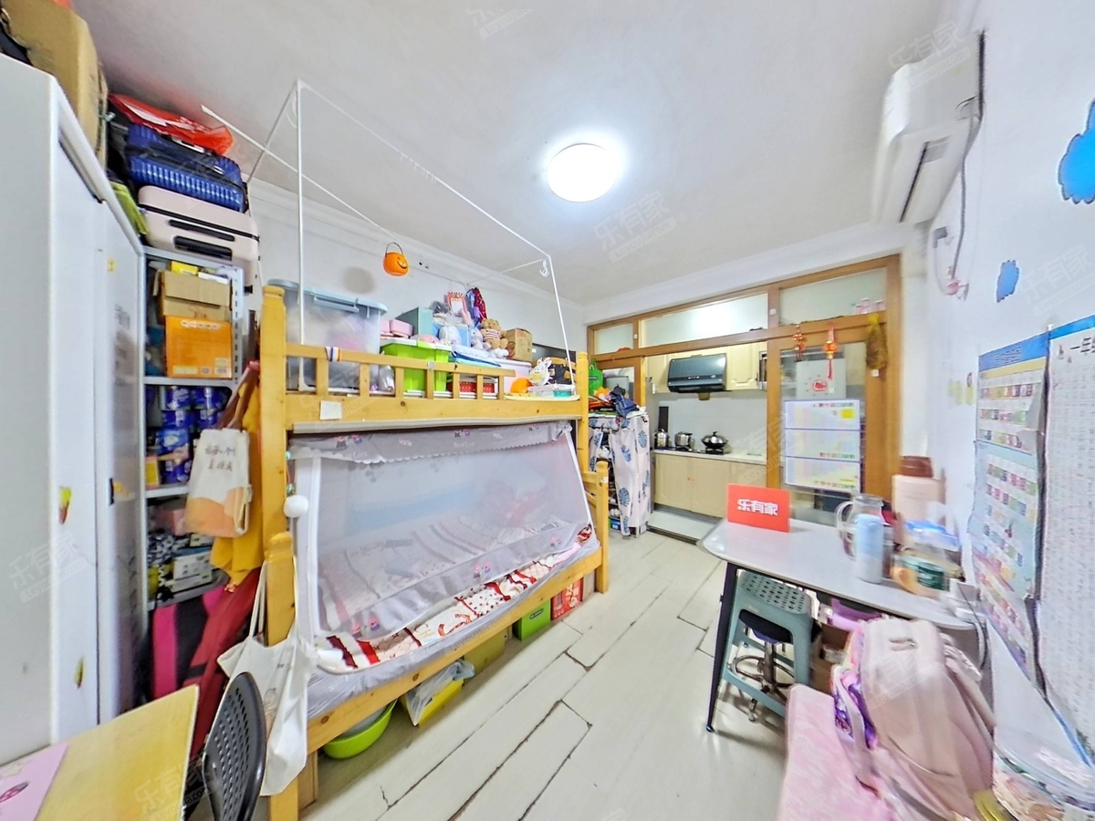 南向一房一厅看花园