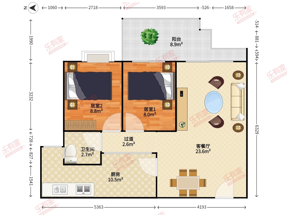 西海明珠户型图