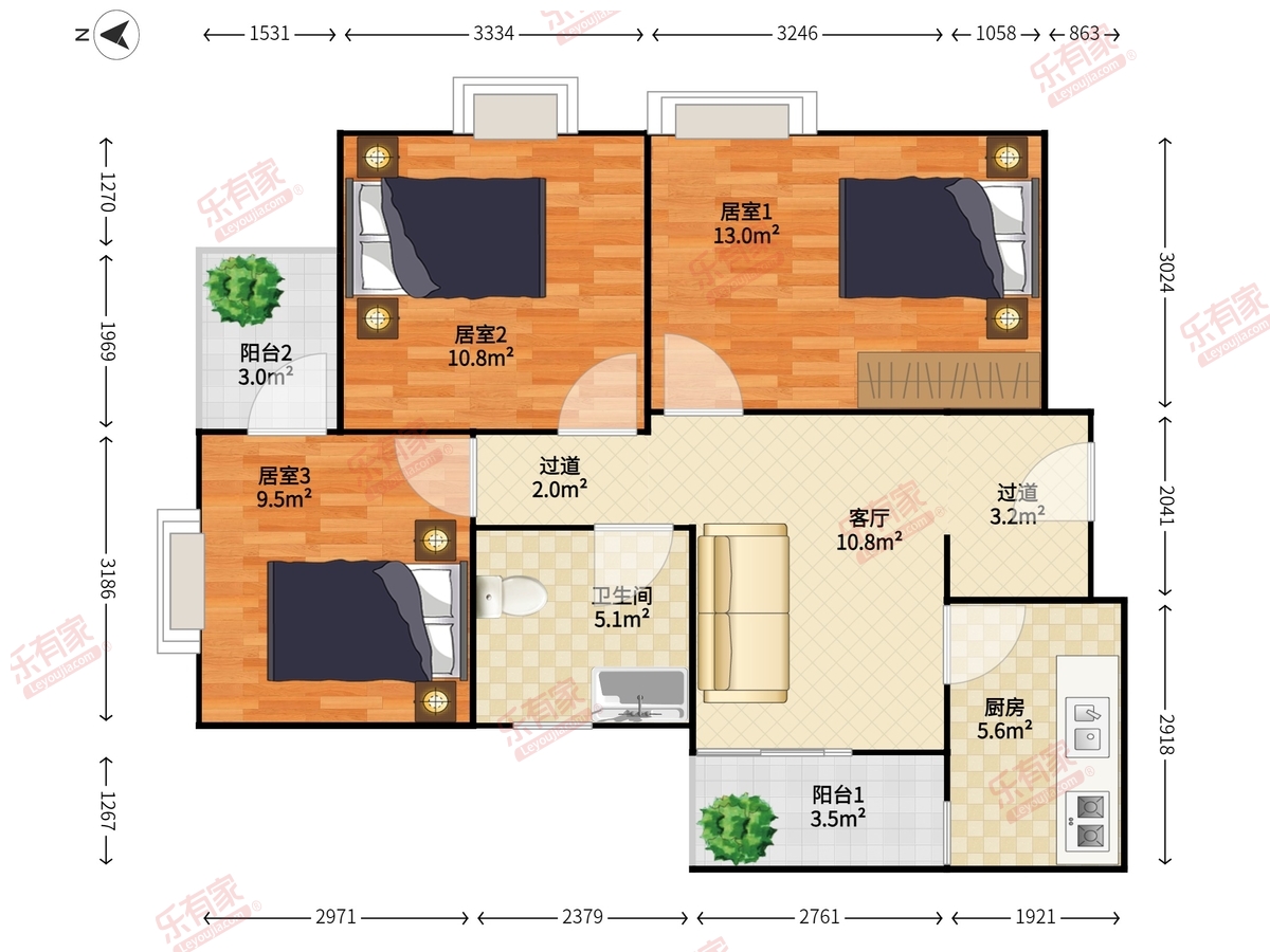 时代骄子大厦户型图