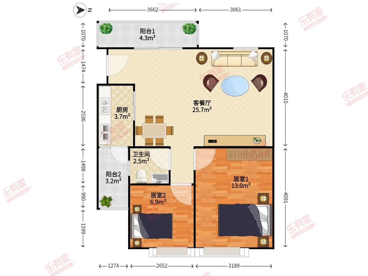 丽沙花都住家2房，业主诚心出售