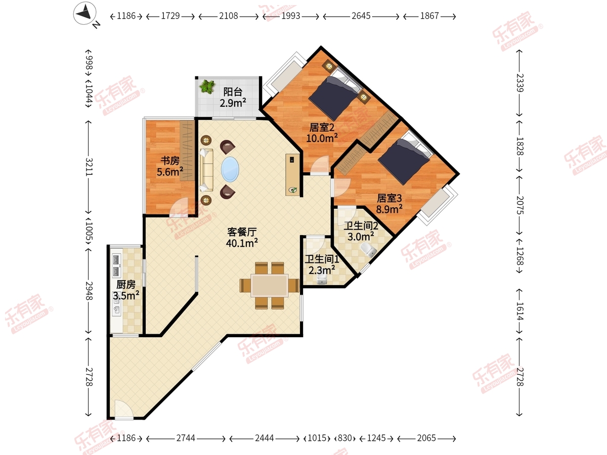 星宝明珠二期户型图