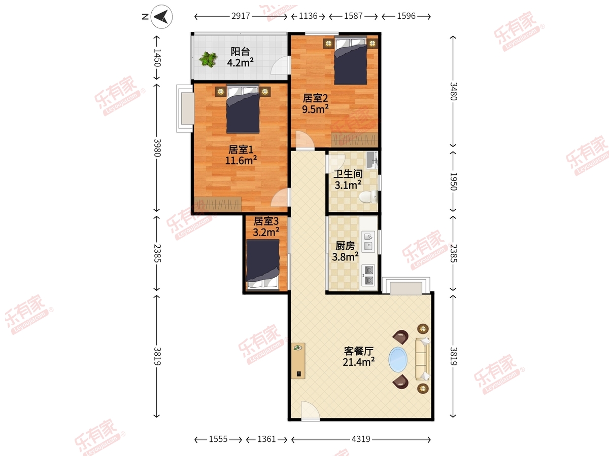 名骏豪庭户型图