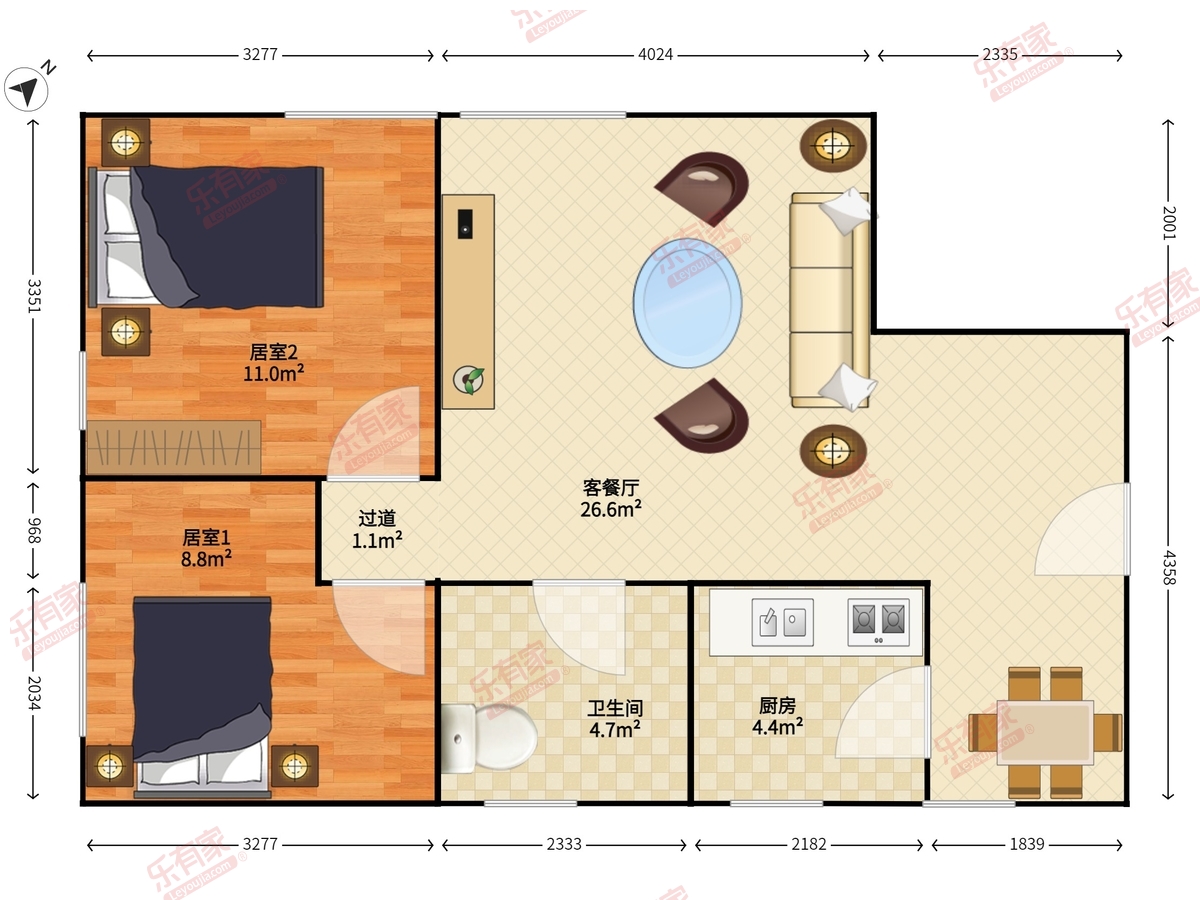钜建大厦户型图