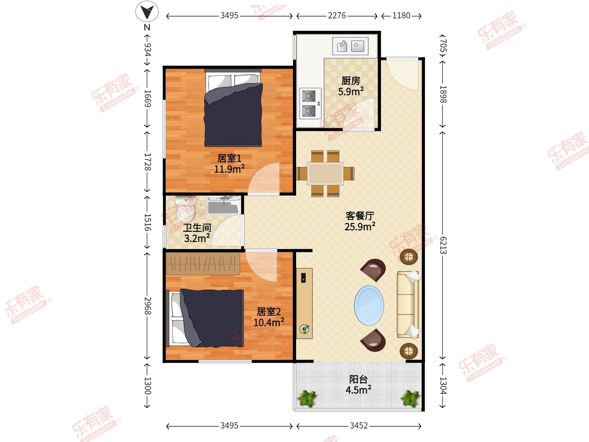 滢水山庄一区户型图