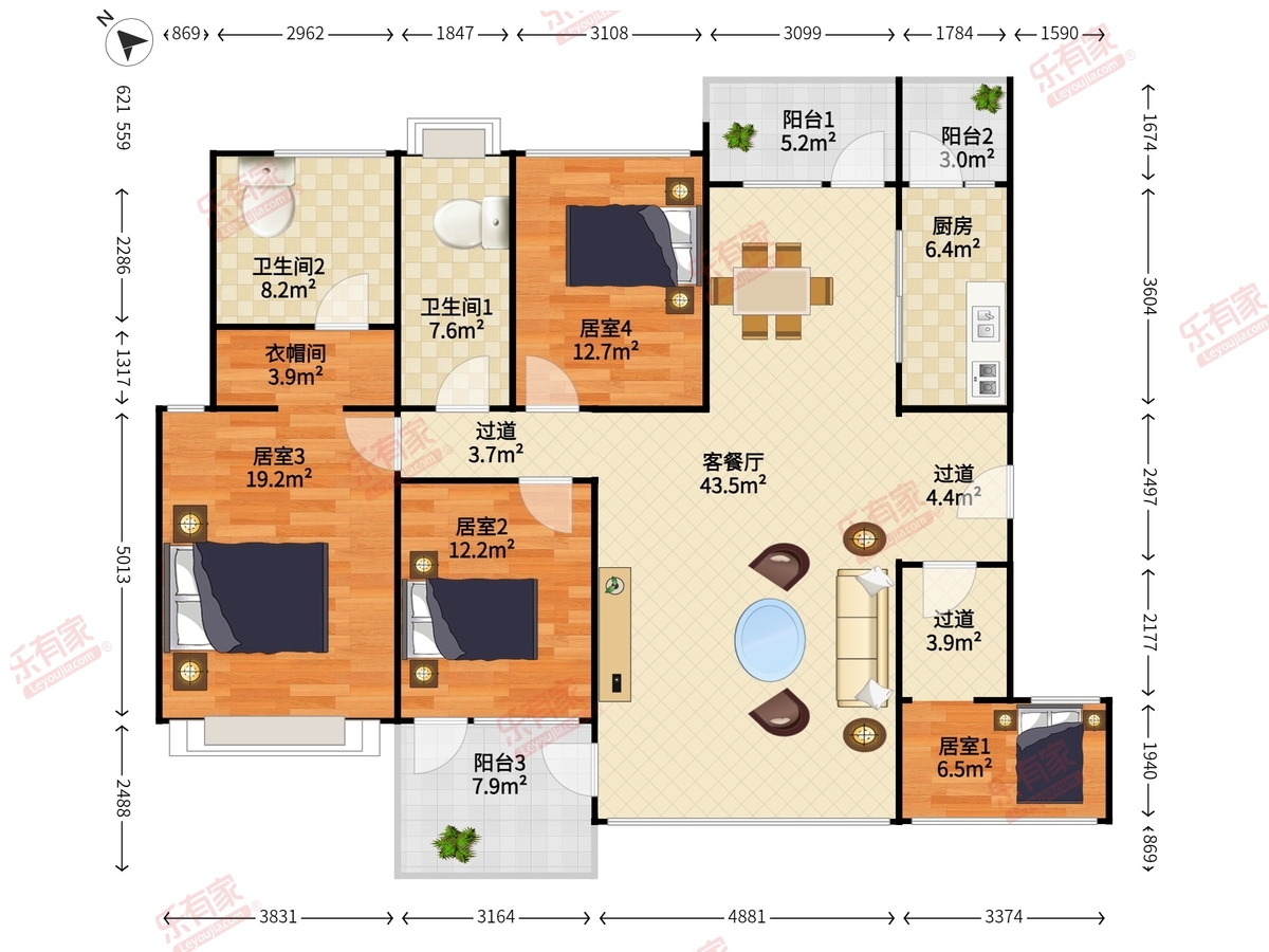 波托菲诺香山里二期户型图