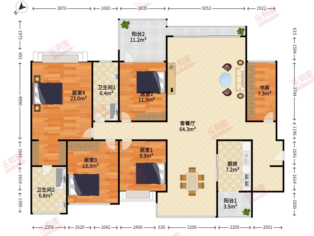 波托菲诺香山里二期户型图