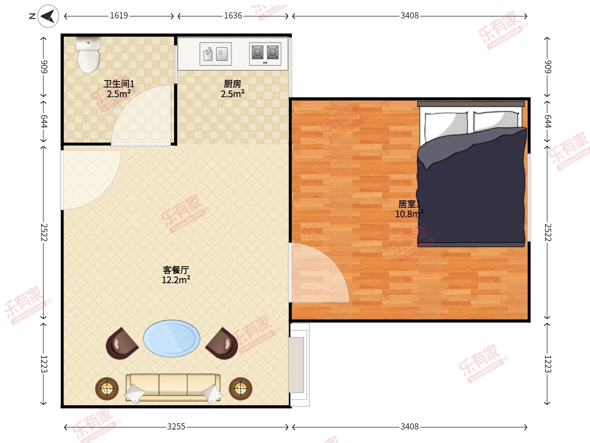 缔梦园一期户型图