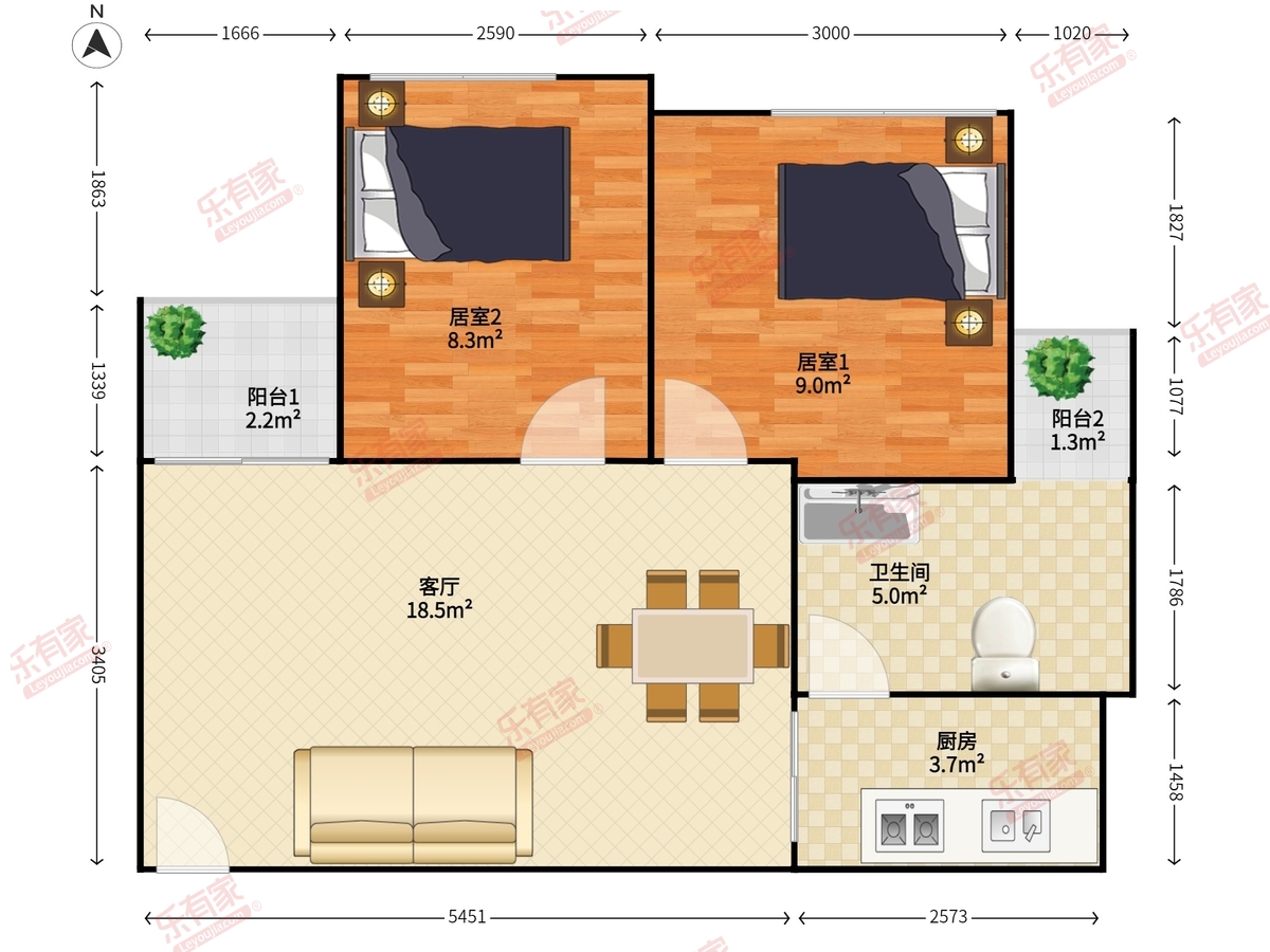 阳光新干线家园户型图