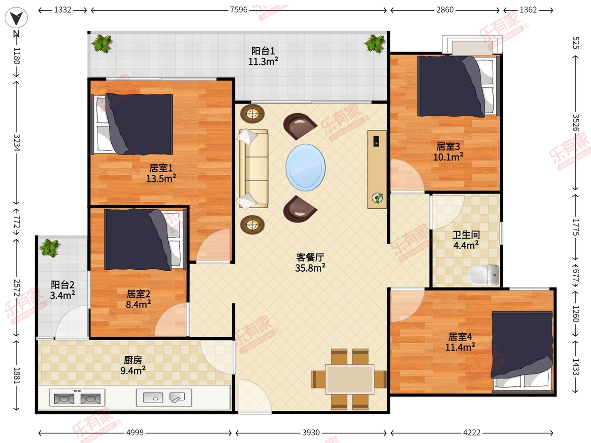 南沙金茂湾户型图