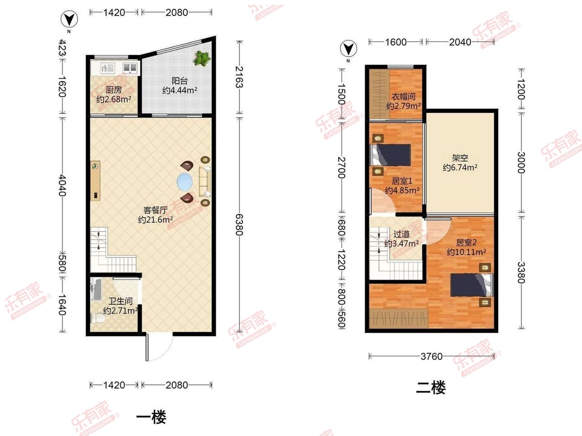 路桥大厦户型图