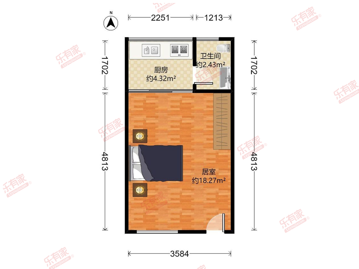 桃苑小区户型图