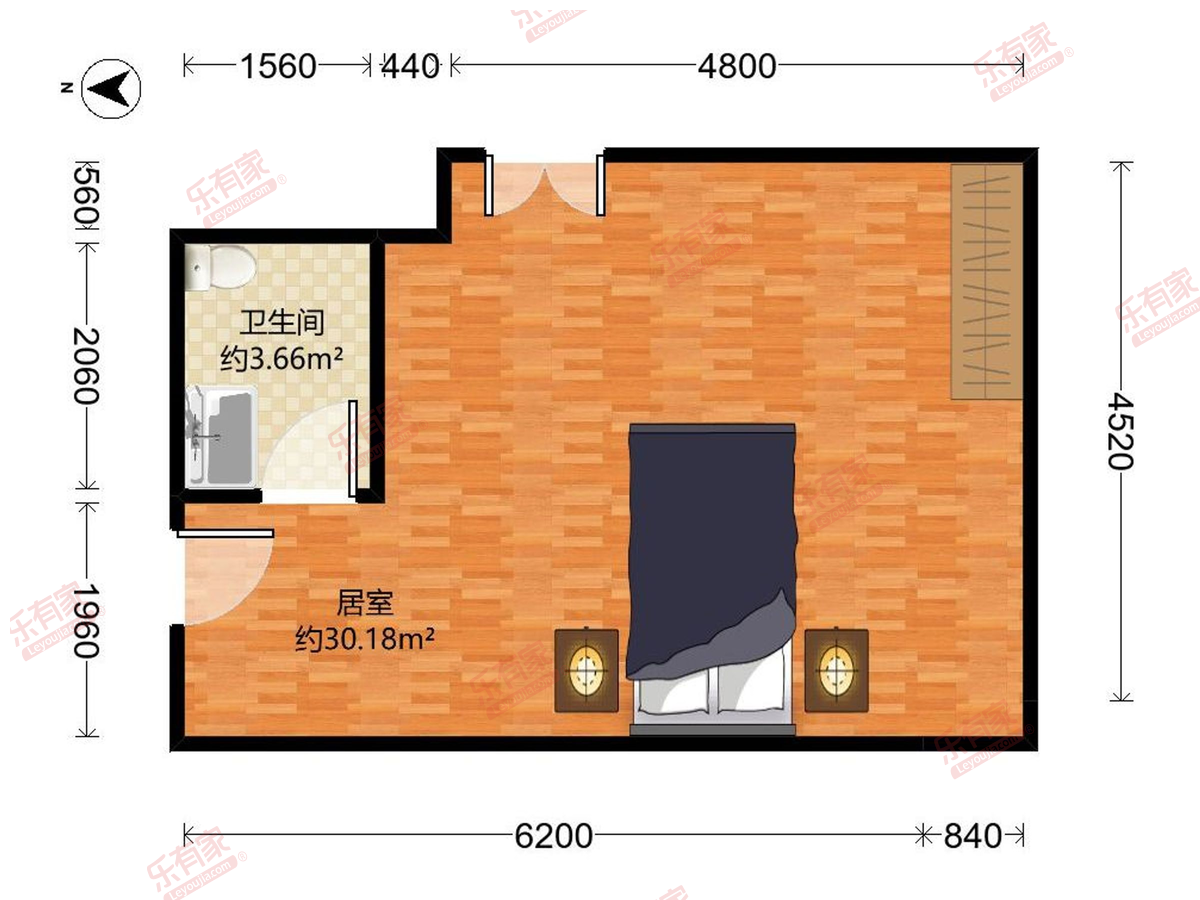 群星广场户型图