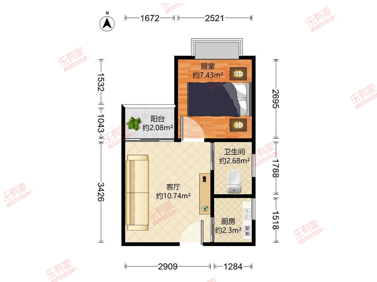 嘉湖新都户型图