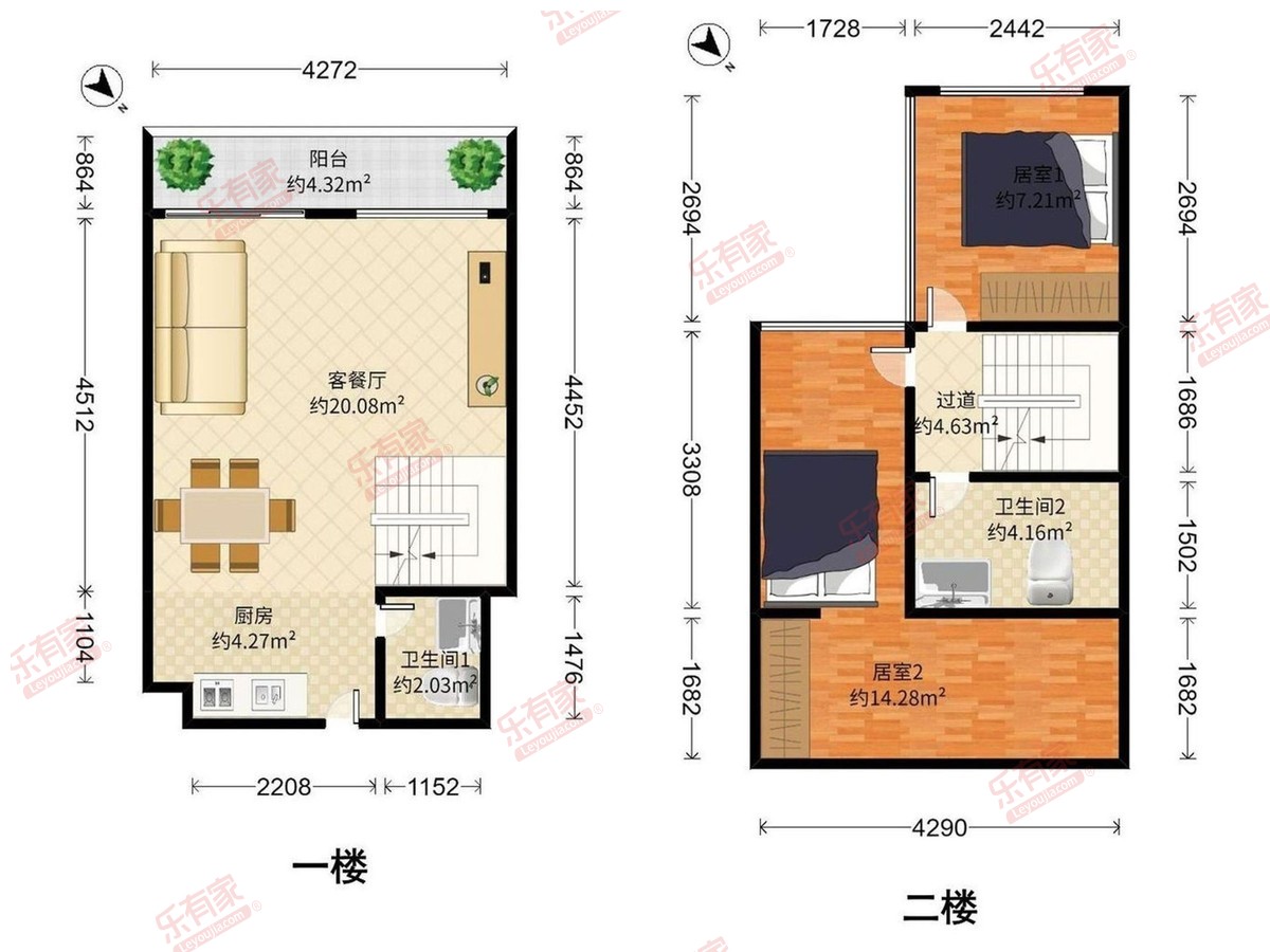 中山碧豪公馆户型图