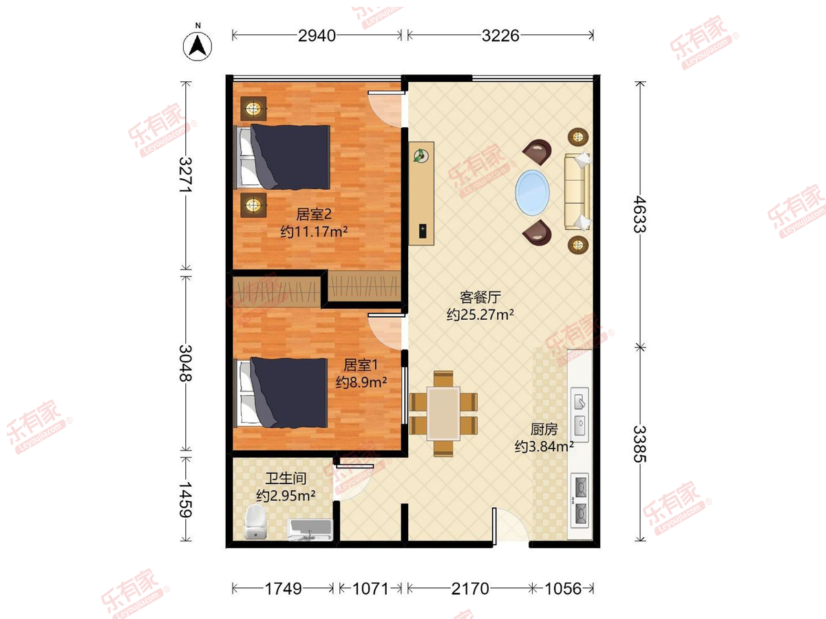 致远大厦户型图