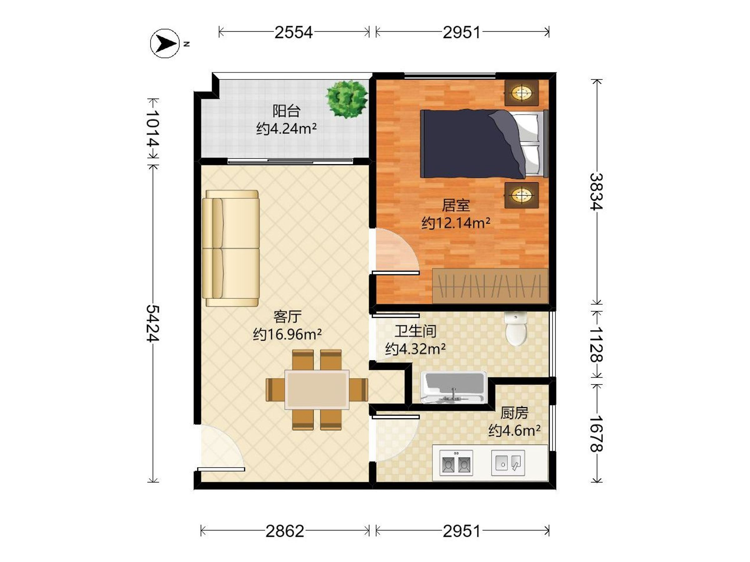 华润城润府三期户型图