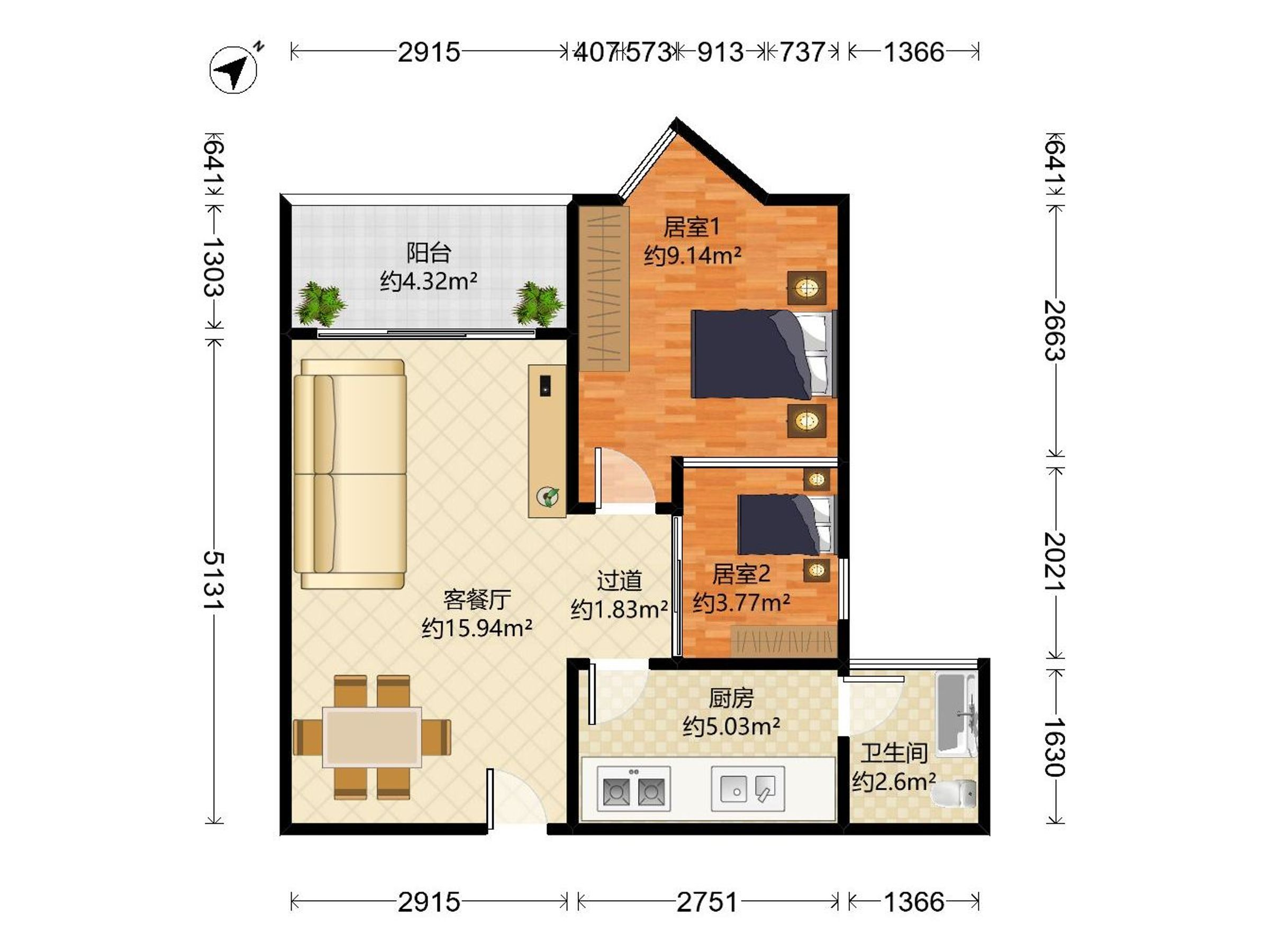 云顶嘉园户型图