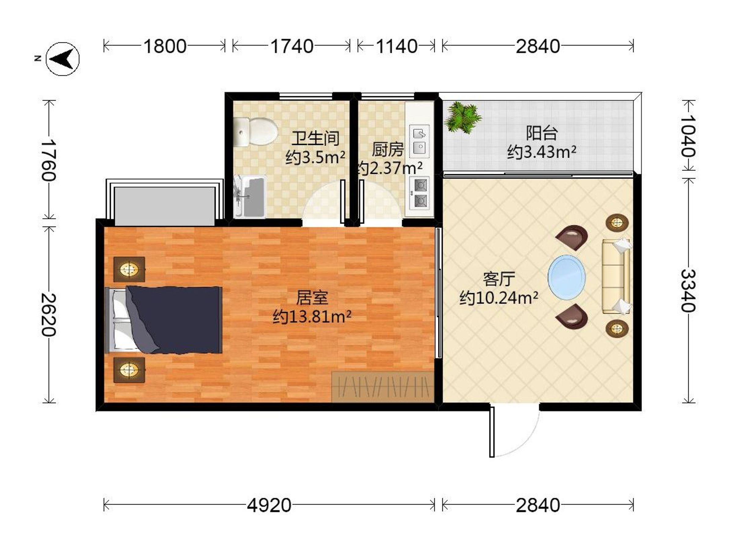 雍翠豪园户型图