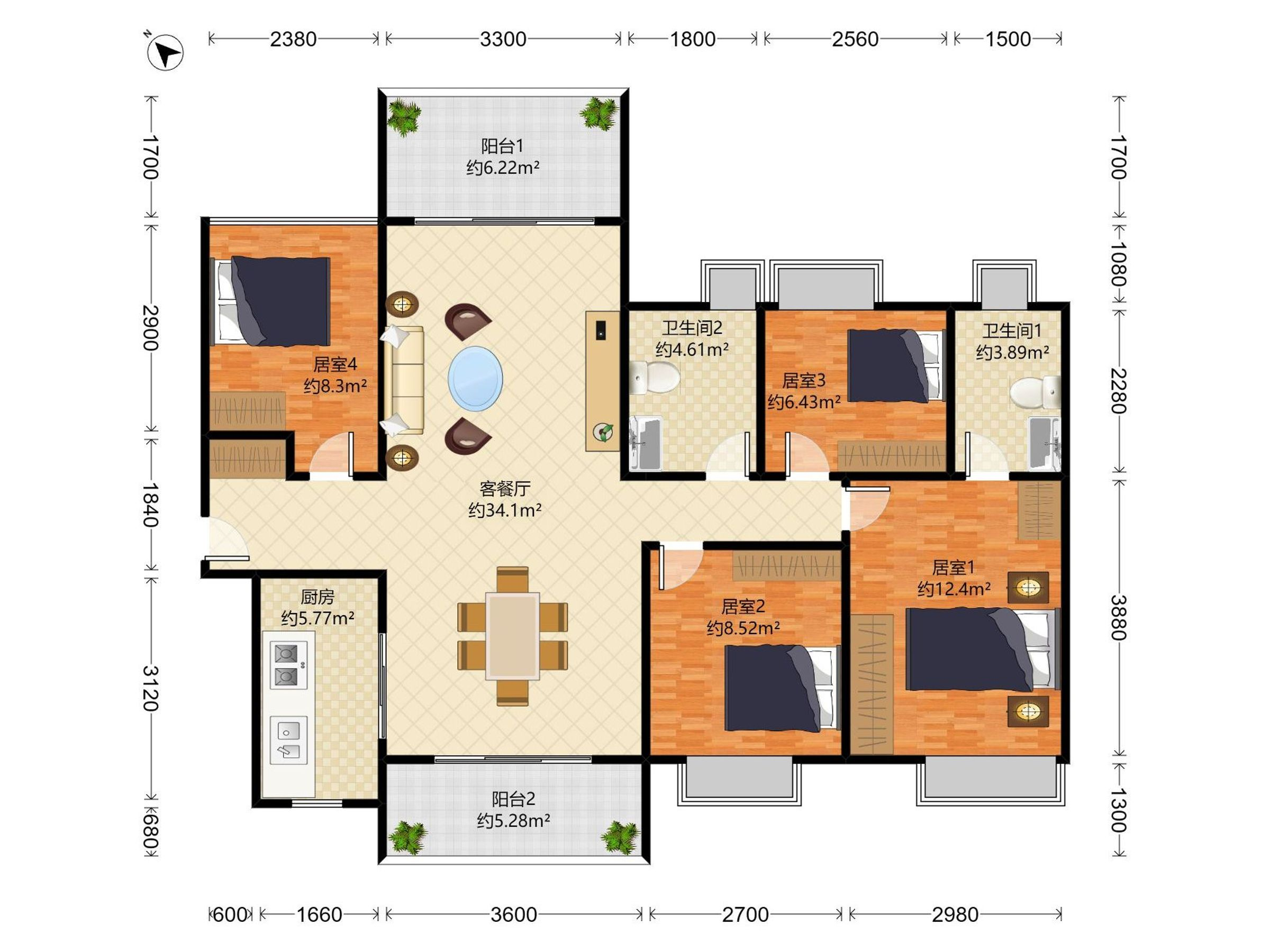 新光天地花园，朝南采光佳，楼龄新，车位足，近商业综合体，业主诚售，随时看房！