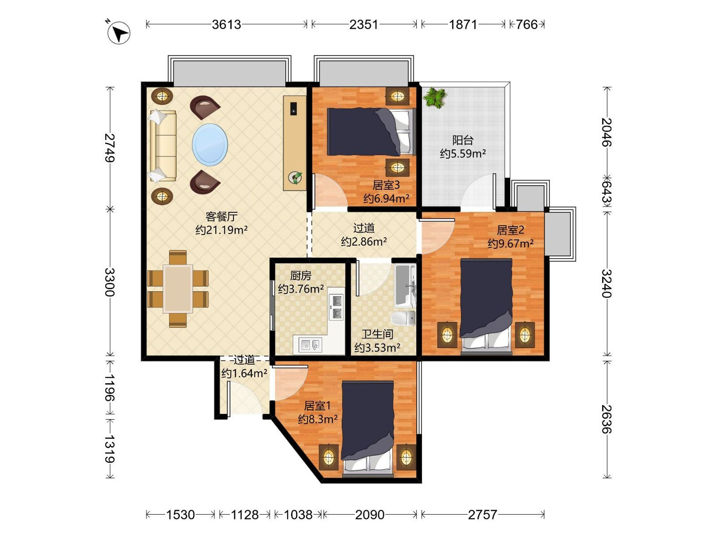 经典户型，业主诚心出售,布局科学合理，装修精致怡人