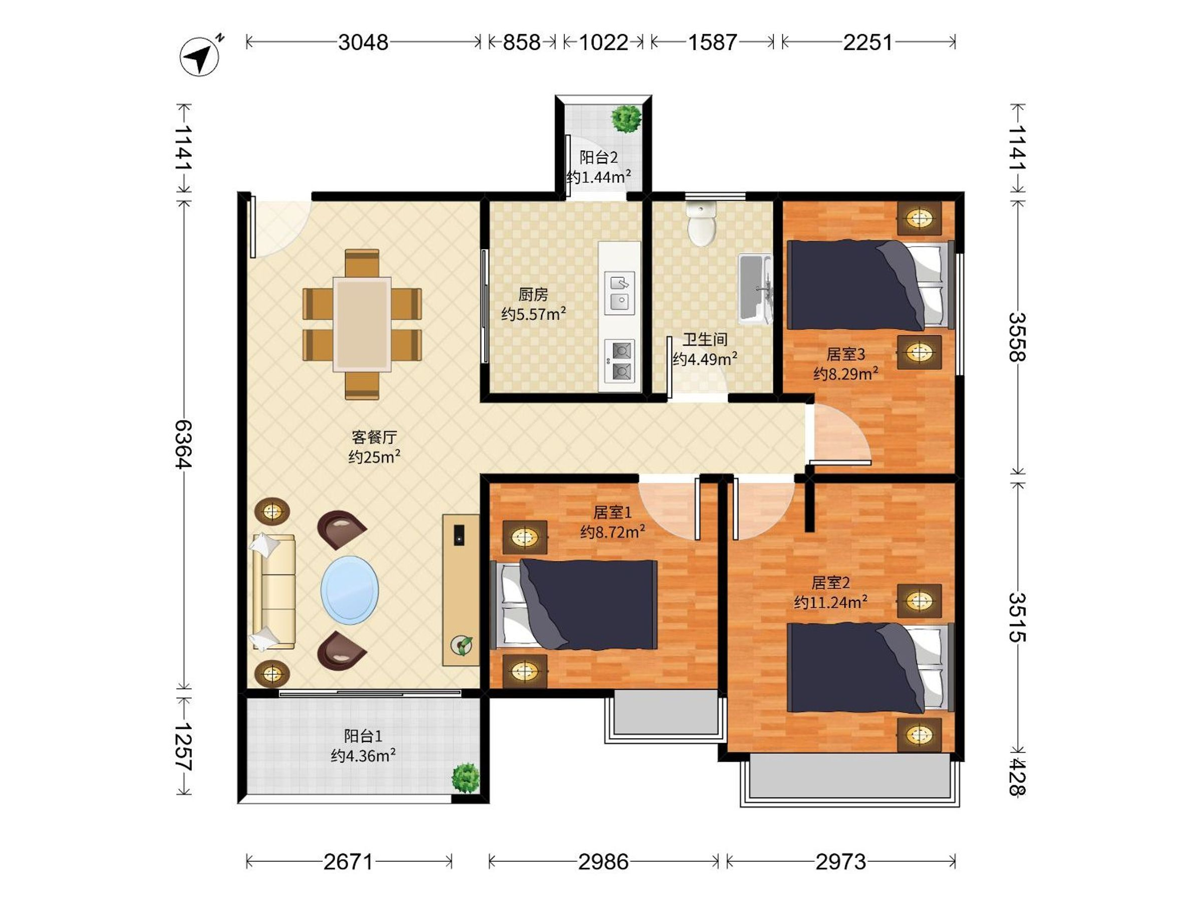 华润银湖蓝山诚心出售，朝南中楼层，采光充足，带地面花园，人车分流，低于均价，机会难得！