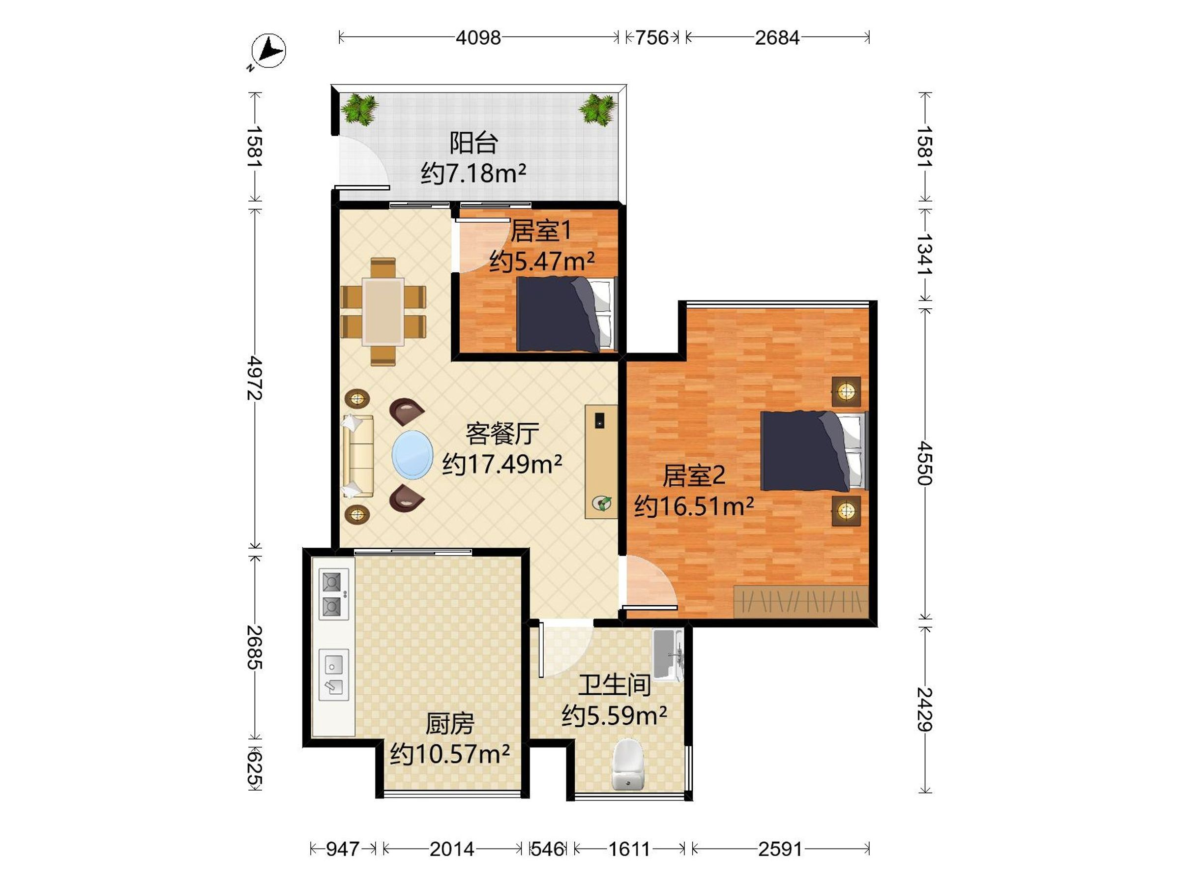 万象天成户型图